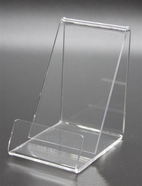 plexiglass business card holder.